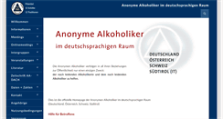 Desktop Screenshot of anonyme-alkoholiker.de